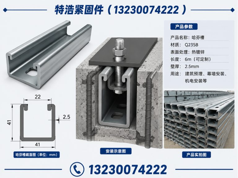 魏县工程紧固件展示图